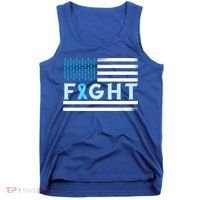 Prostate Cancer America Fight Prostate Cancer Awareness Gift Tank Top thumb 0