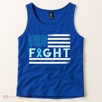 Prostate Cancer America Fight Prostate Cancer Awareness Gift Tank Top thumb 2