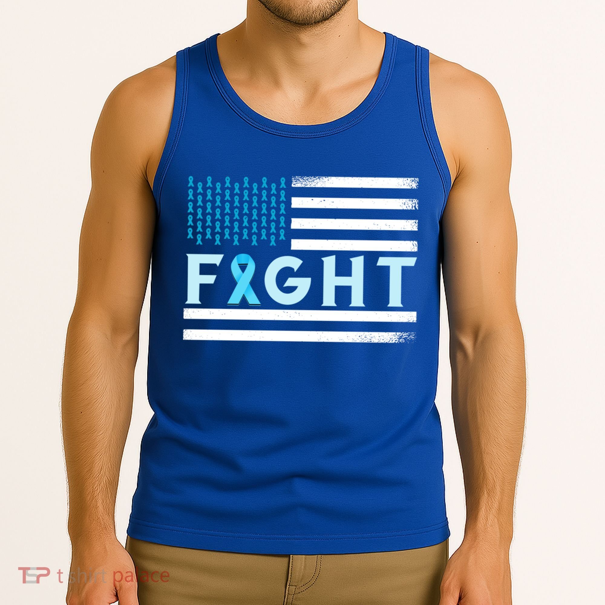 Prostate Cancer America Fight Prostate Cancer Awareness Gift Tank Top