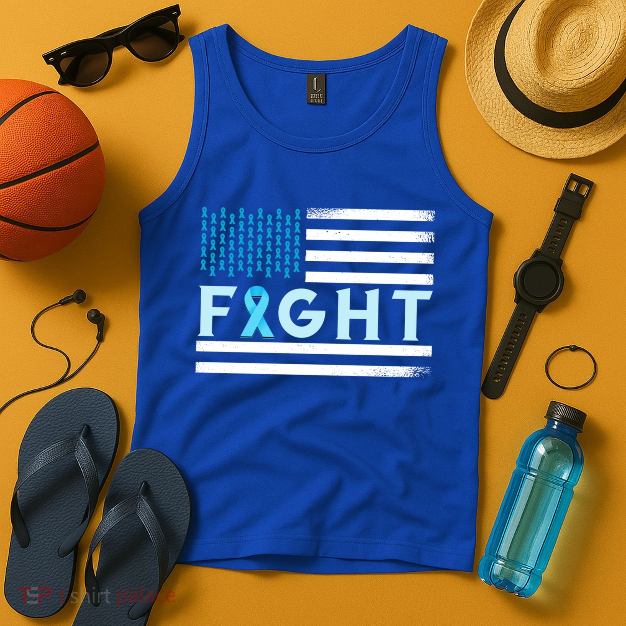 Prostate Cancer America Fight Prostate Cancer Awareness Gift Tank Top