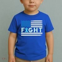 Prostate Cancer America Fight Prostate Cancer Awareness Gift Toddler T-Shirt thumb 2