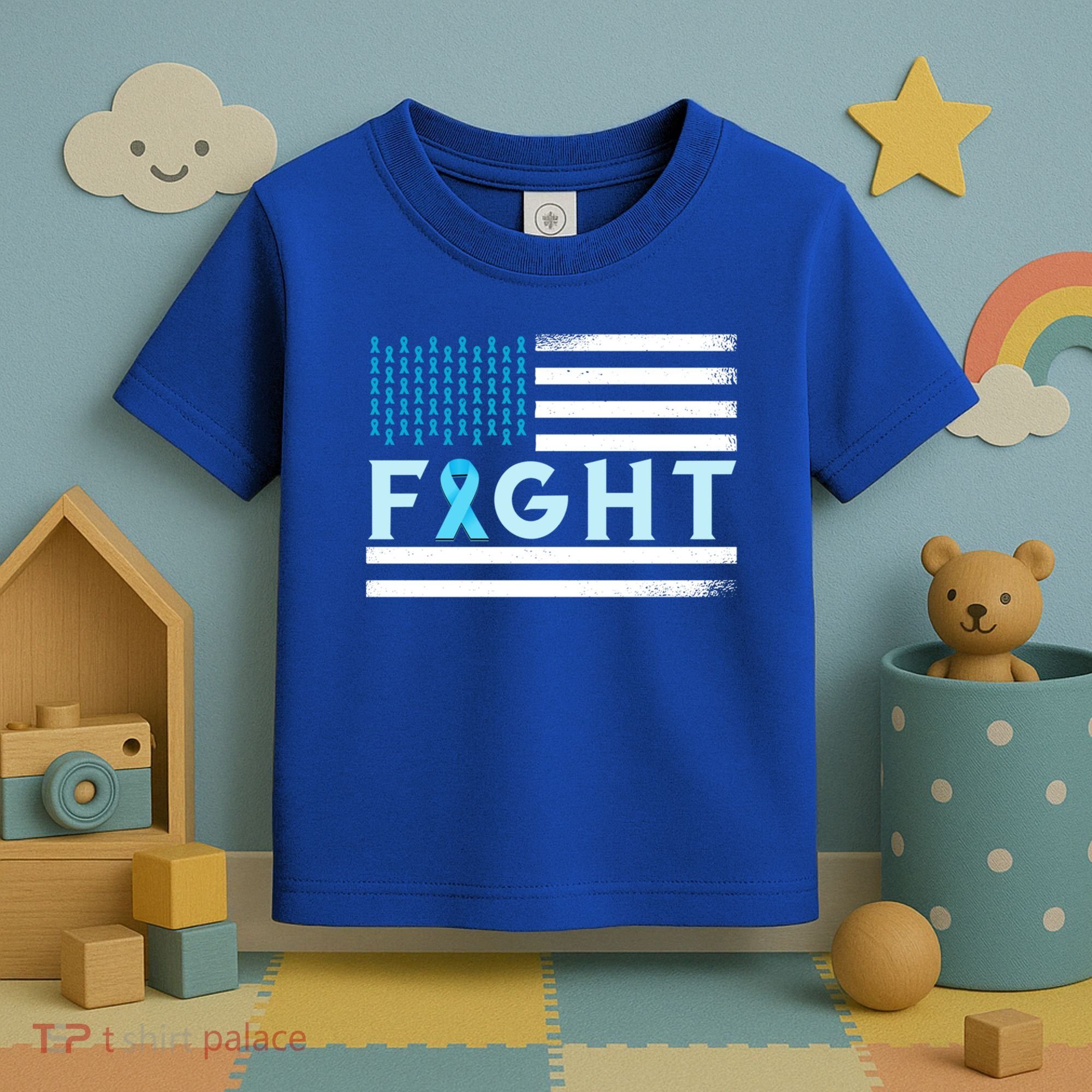 Prostate Cancer America Fight Prostate Cancer Awareness Gift Toddler T-Shirt