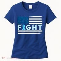 Prostate Cancer America Fight Prostate Cancer Awareness Gift Women's T-Shirt thumb 0