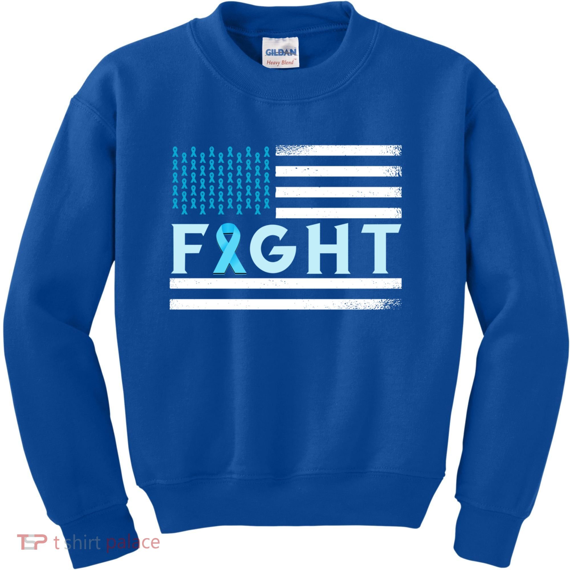 Prostate Cancer America Fight Prostate Cancer Awareness Gift Kids Sweatshirt