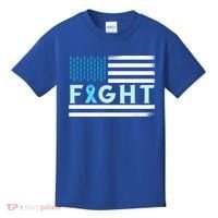 Prostate Cancer America Fight Prostate Cancer Awareness Gift Kids T-Shirt thumb 0