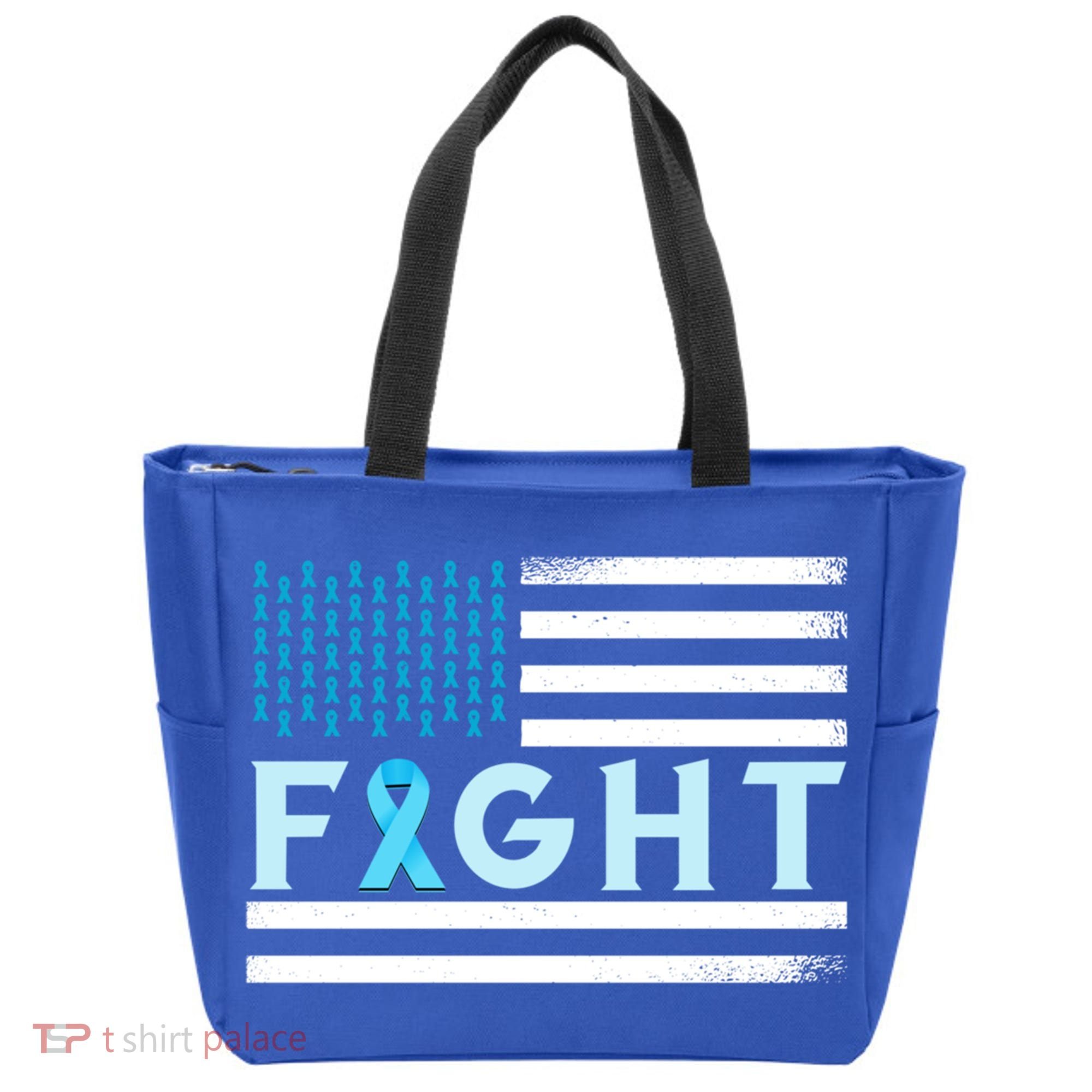Prostate Cancer America Fight Prostate Cancer Awareness Gift Tote Bag