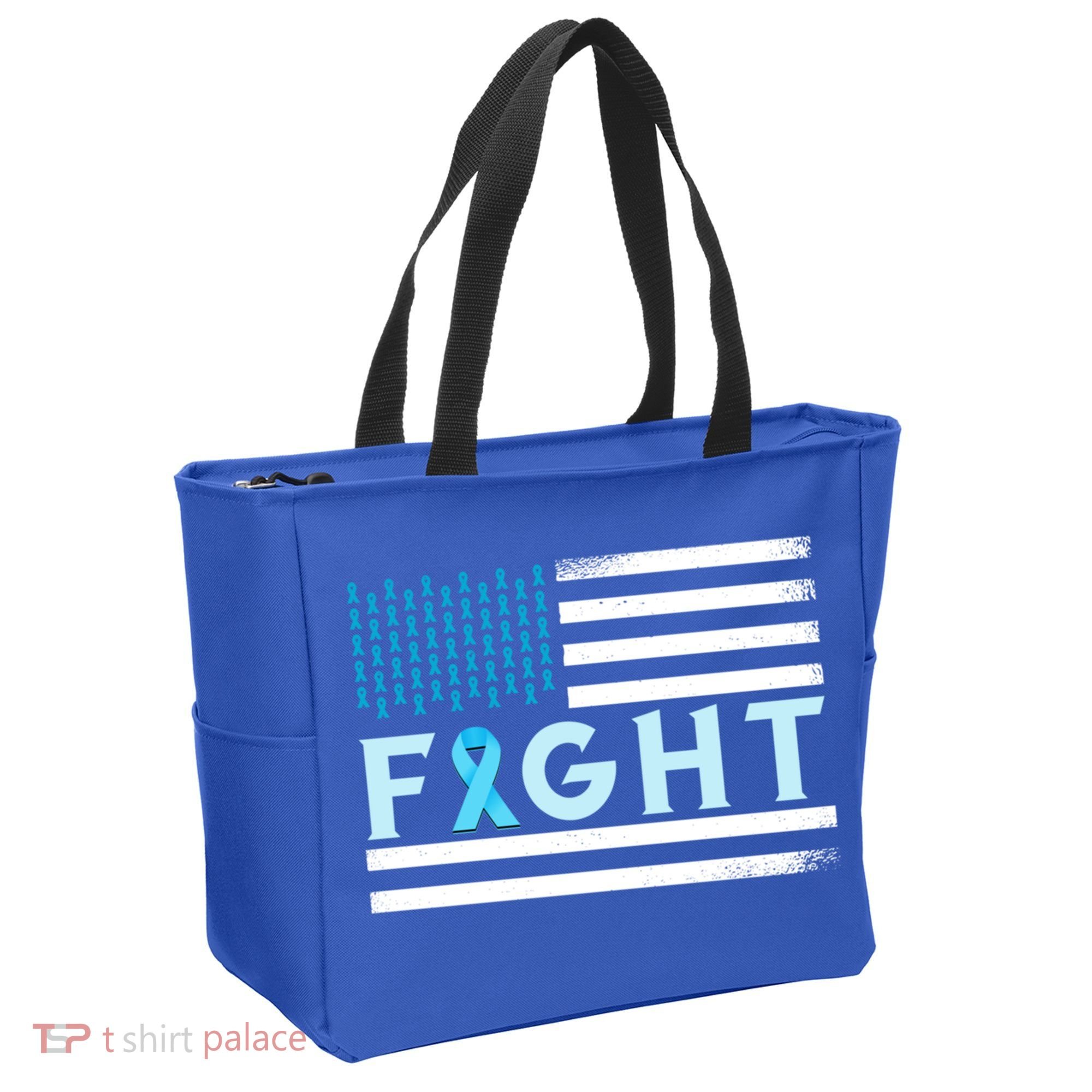 Prostate Cancer America Fight Prostate Cancer Awareness Gift Tote Bag