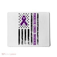 Pancreatic Cancer Awareness Purple Ribbon Mousepad thumb 0