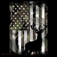 Patriotic Camo American Flag Deer Hunter Hunting Gift Coffee Mug thumb 5