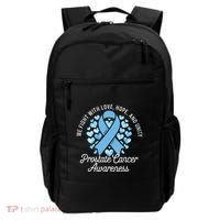 Prostate Cancer Awareness Love Hope Unity Light Blue Ribbon Backpack thumb 0