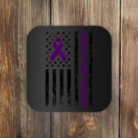 Pancreatic Cancer Awareness Coaster thumb 0