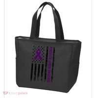 Pancreatic Cancer Awareness Tote Bag thumb 3