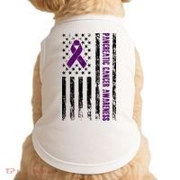 Pancreatic Cancer Awareness Doggie Tank thumb 0