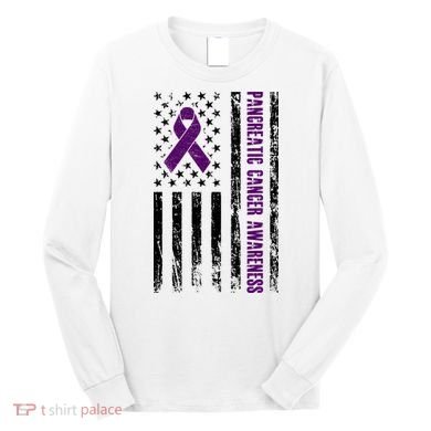 Pancreatic Cancer Awareness Long Sleeve Shirt