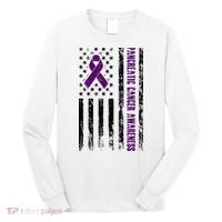 Pancreatic Cancer Awareness Long Sleeve Shirt thumb 0
