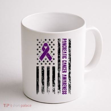 Pancreatic Cancer Awareness Coffee Mug back