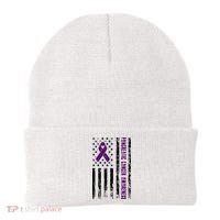 Pancreatic Cancer Awareness Beanie thumb 0