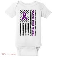 Pancreatic Cancer Awareness Baby Bodysuit thumb 0