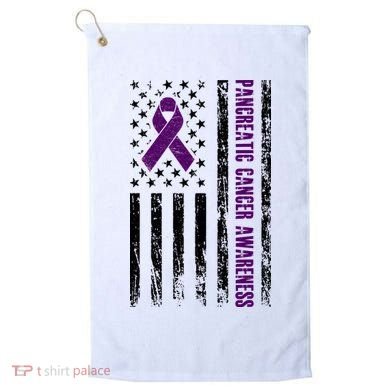 Pancreatic Cancer Awareness Golf Towel