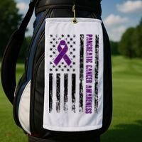 Pancreatic Cancer Awareness Golf Towel thumb 2