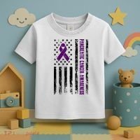 Pancreatic Cancer Awareness Toddler T-Shirt thumb 3