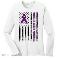 Pancreatic Cancer Awareness Women's Long Sleeve Shirt thumb 0