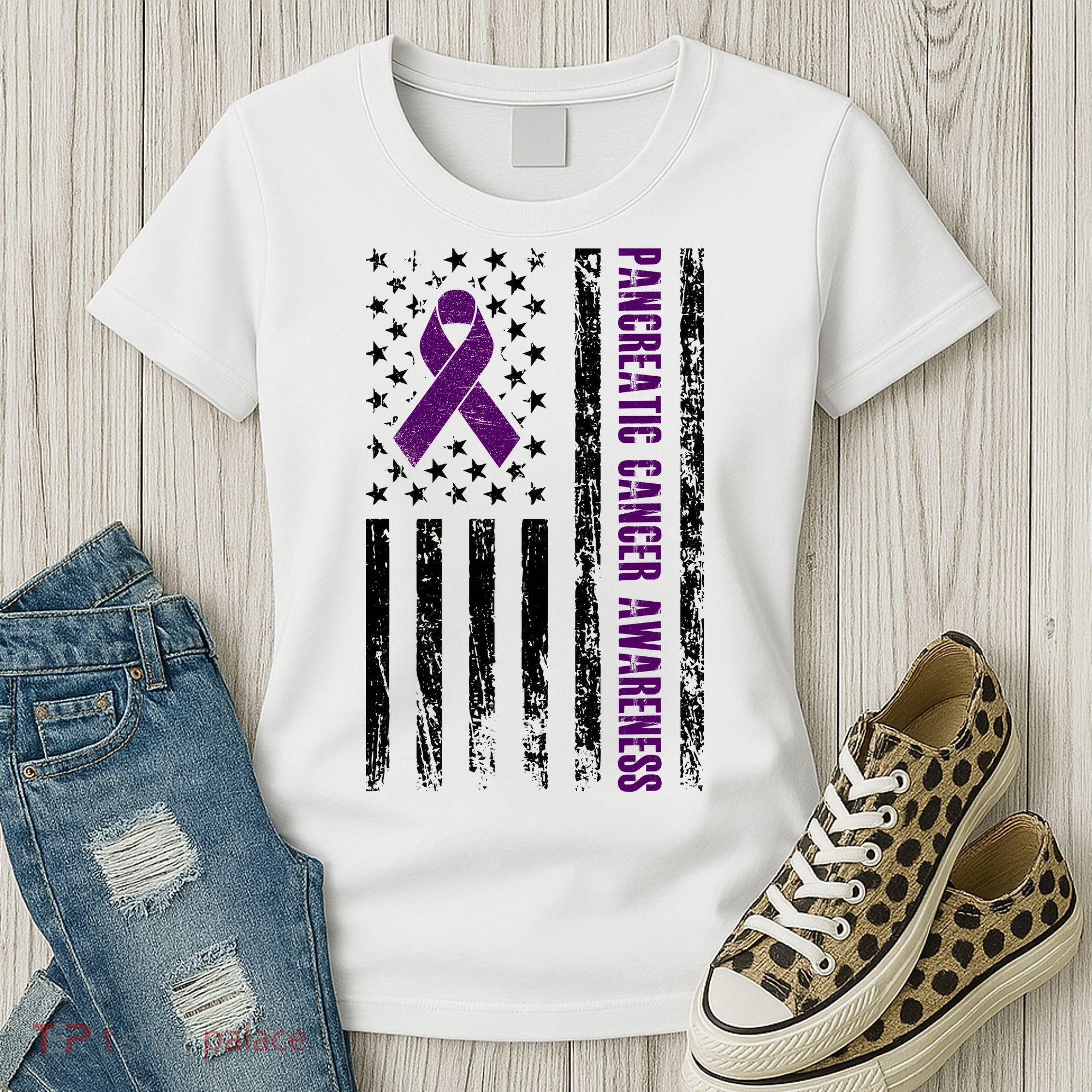 Pancreatic Cancer Awareness Women's T-Shirt