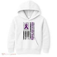 Pancreatic Cancer Awareness Kids Hoodie thumb 0