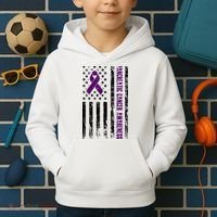 Pancreatic Cancer Awareness Kids Hoodie thumb 2