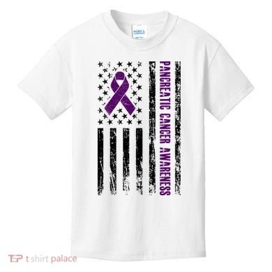 Pancreatic Cancer Awareness Kids T-Shirt