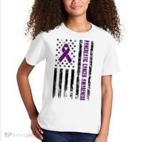 Pancreatic Cancer Awareness Kids T-Shirt thumb 2