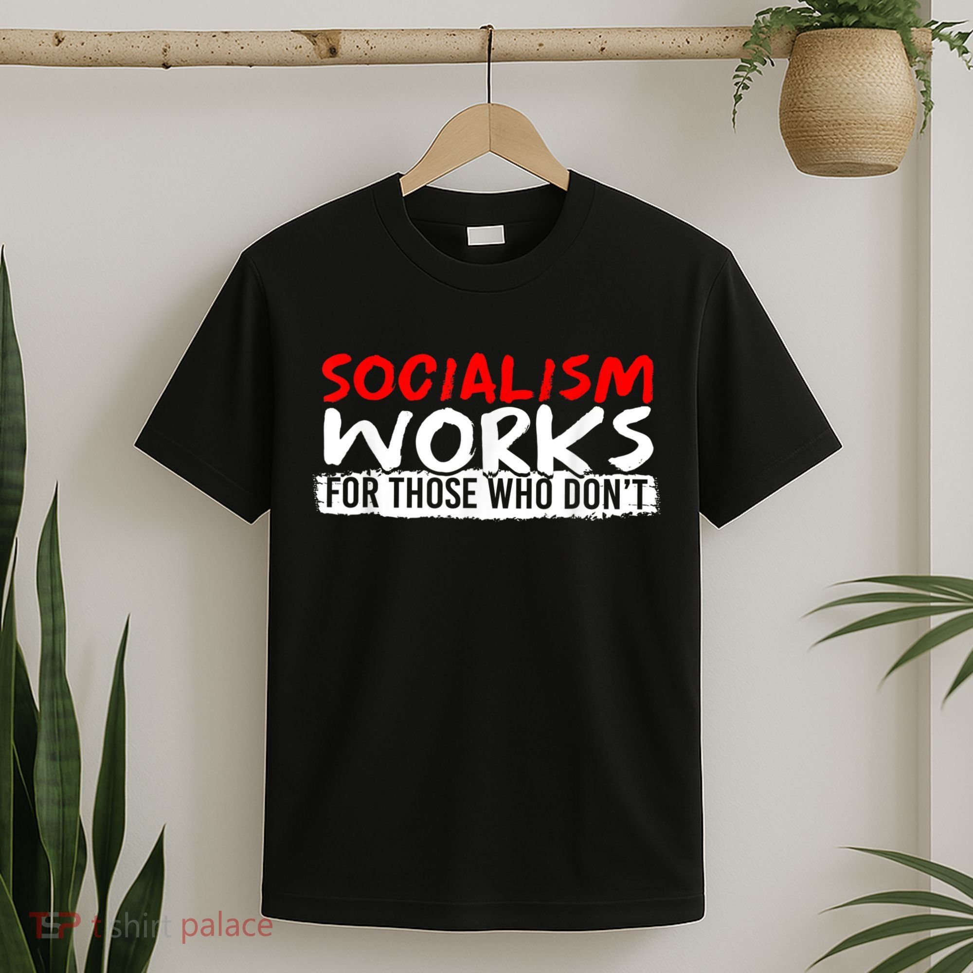 Pro Capitalism Anti Communist Funny Anti Socialism T-Shirt