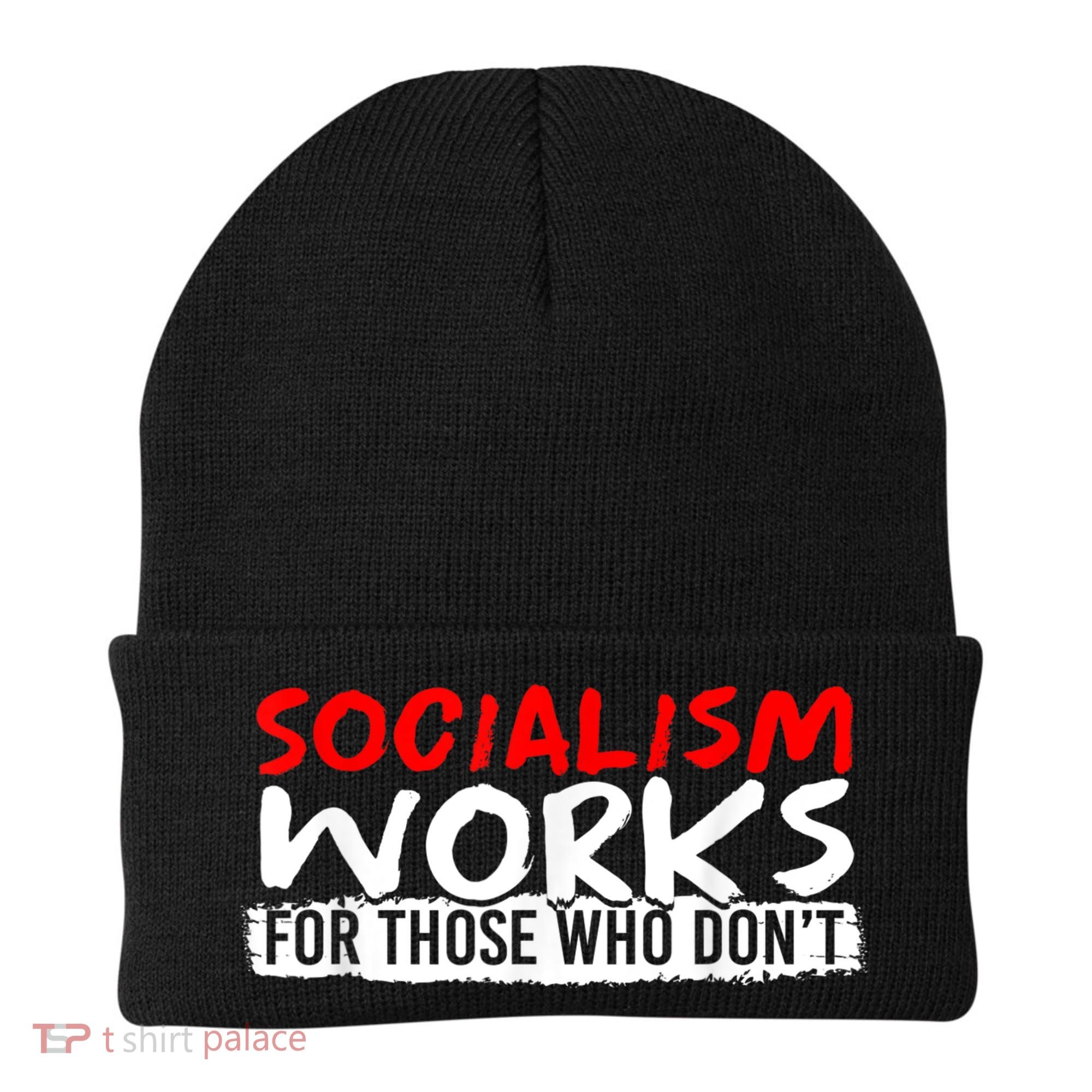 Pro Capitalism Anti Communist Funny Anti Socialism Beanie