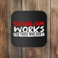 Pro Capitalism Anti Communist Funny Anti Socialism Coaster thumb 0