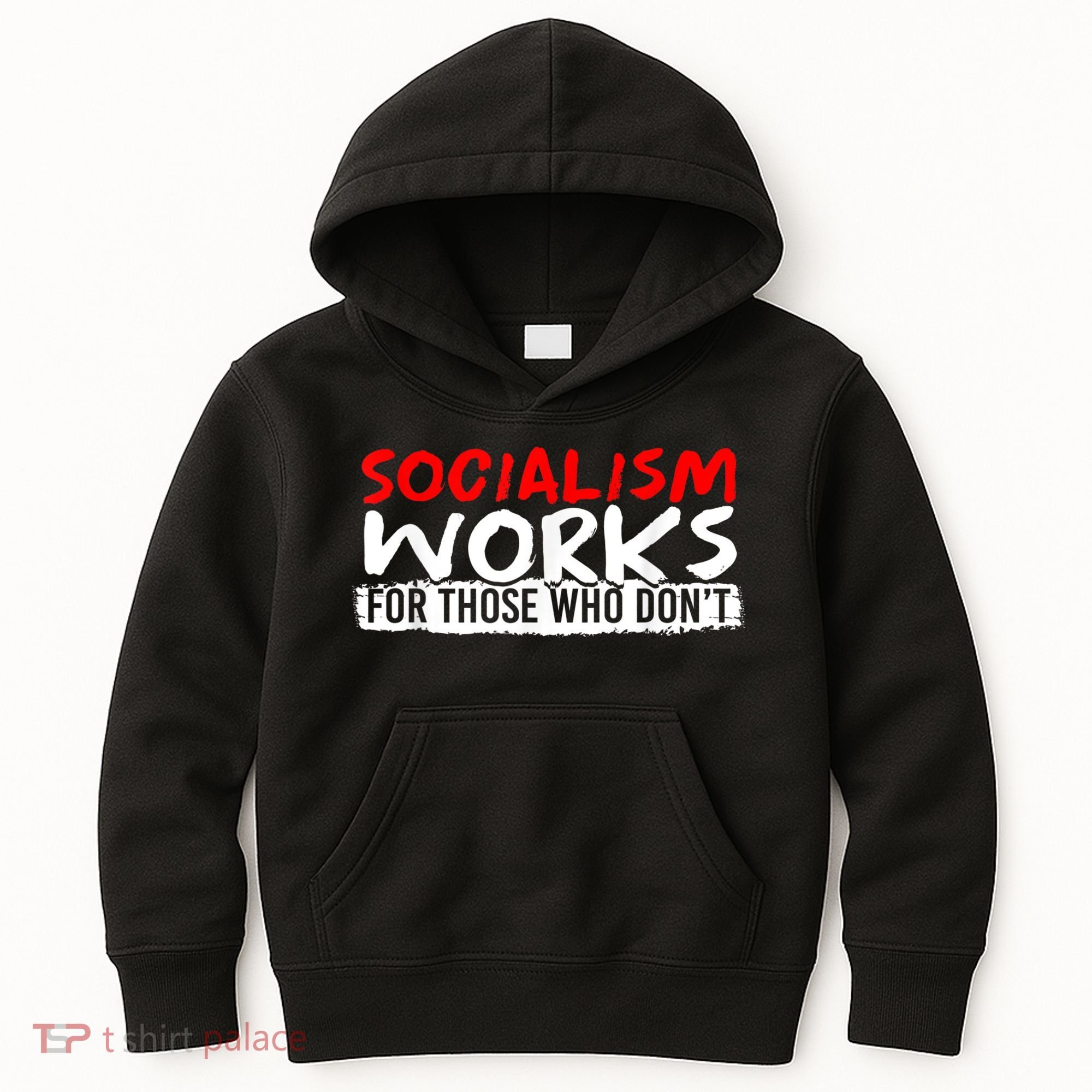 Pro Capitalism Anti Communist Funny Anti Socialism Kids Hoodie