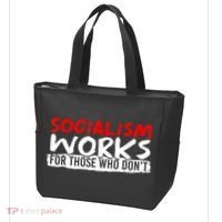Pro Capitalism Anti Communist Funny Anti Socialism Tote Bag thumb 3