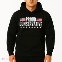 Proud Conservative American USA Flag Hoodie thumb 2