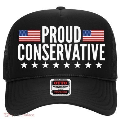 Proud Conservative American USA Flag Hat