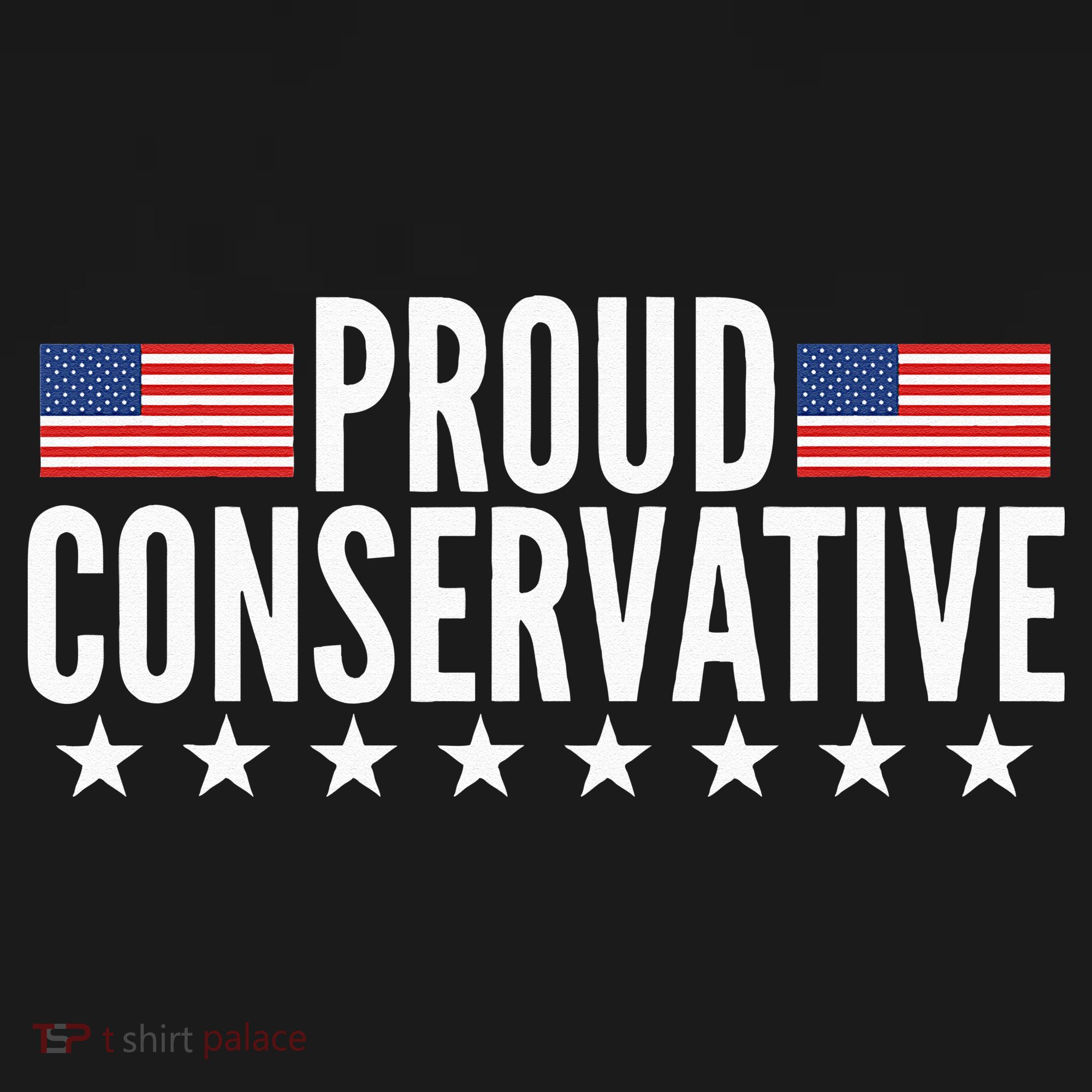 Proud Conservative American USA Flag Women's Long Sleeve Shirt