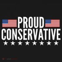 Proud Conservative American USA Flag Tote Bag thumb 4