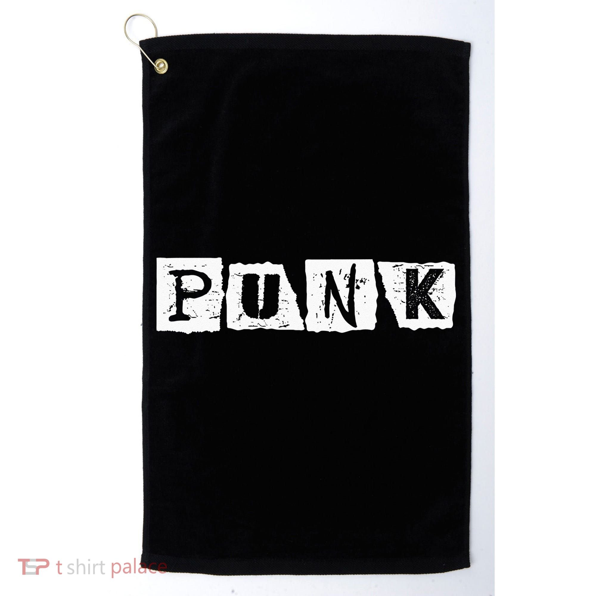 Punk Clothes Alternative Punk Music Punk Rock Golf Towel