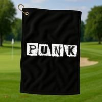 Punk Clothes Alternative Punk Music Punk Rock Golf Towel thumb 1