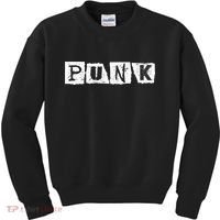 Punk Clothes Alternative Punk Music Punk Rock Kids Sweatshirt thumb 0
