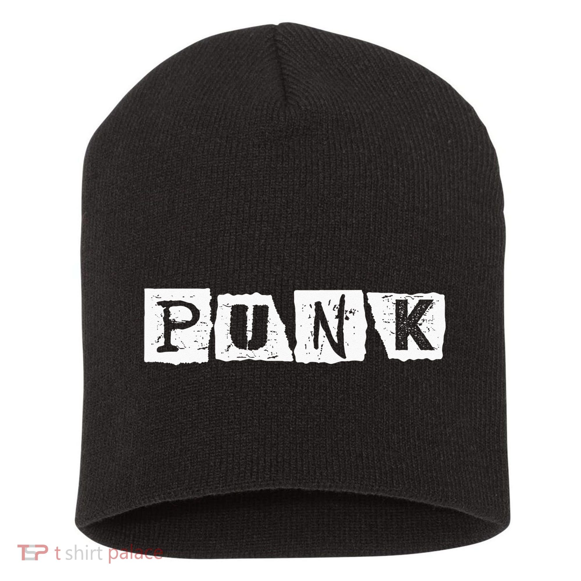 Punk Clothes Alternative Punk Music Punk Rock Short Acrylic Beanie