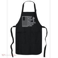 Proud Christian American Man Apron thumb 0