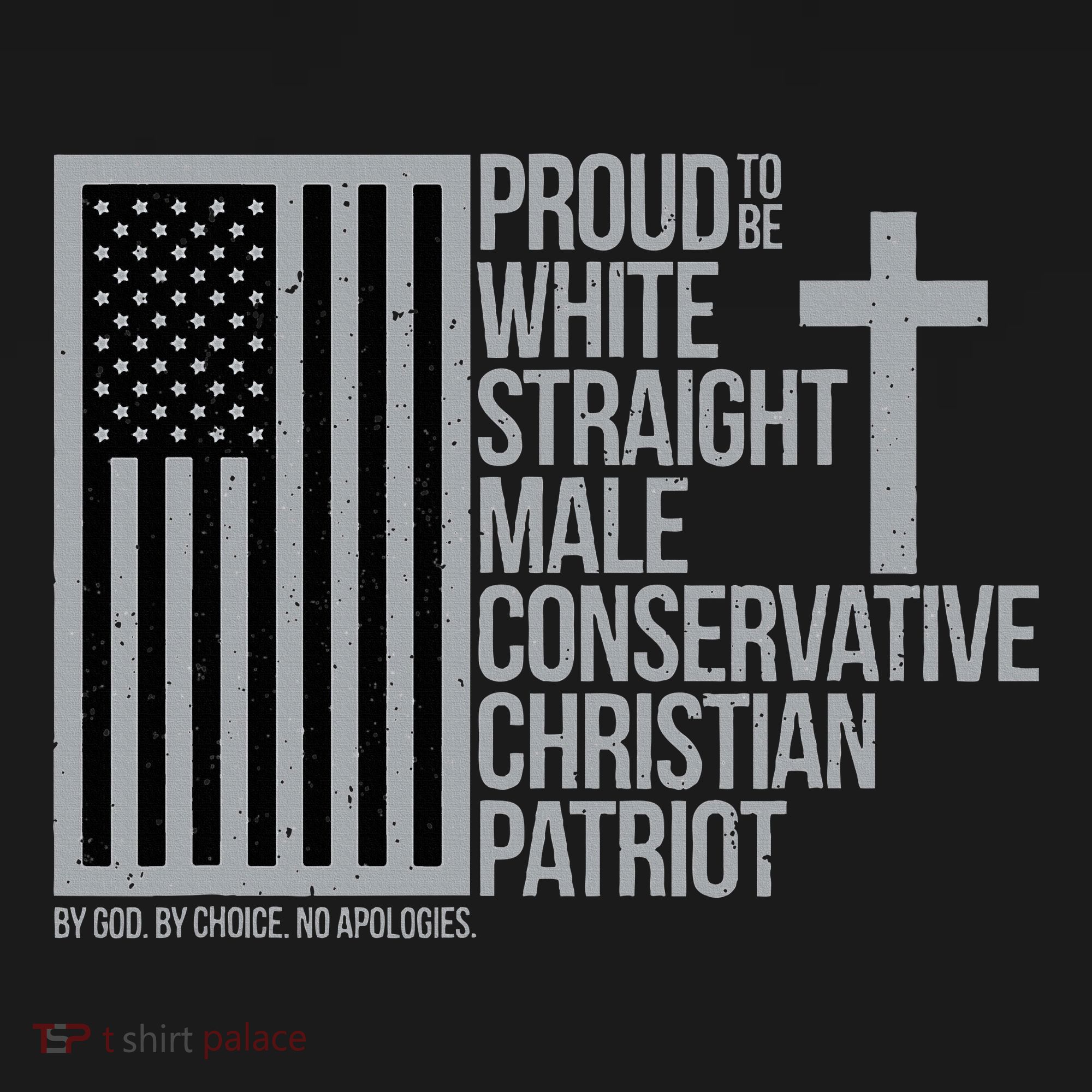 Proud Christian American Man Apron
