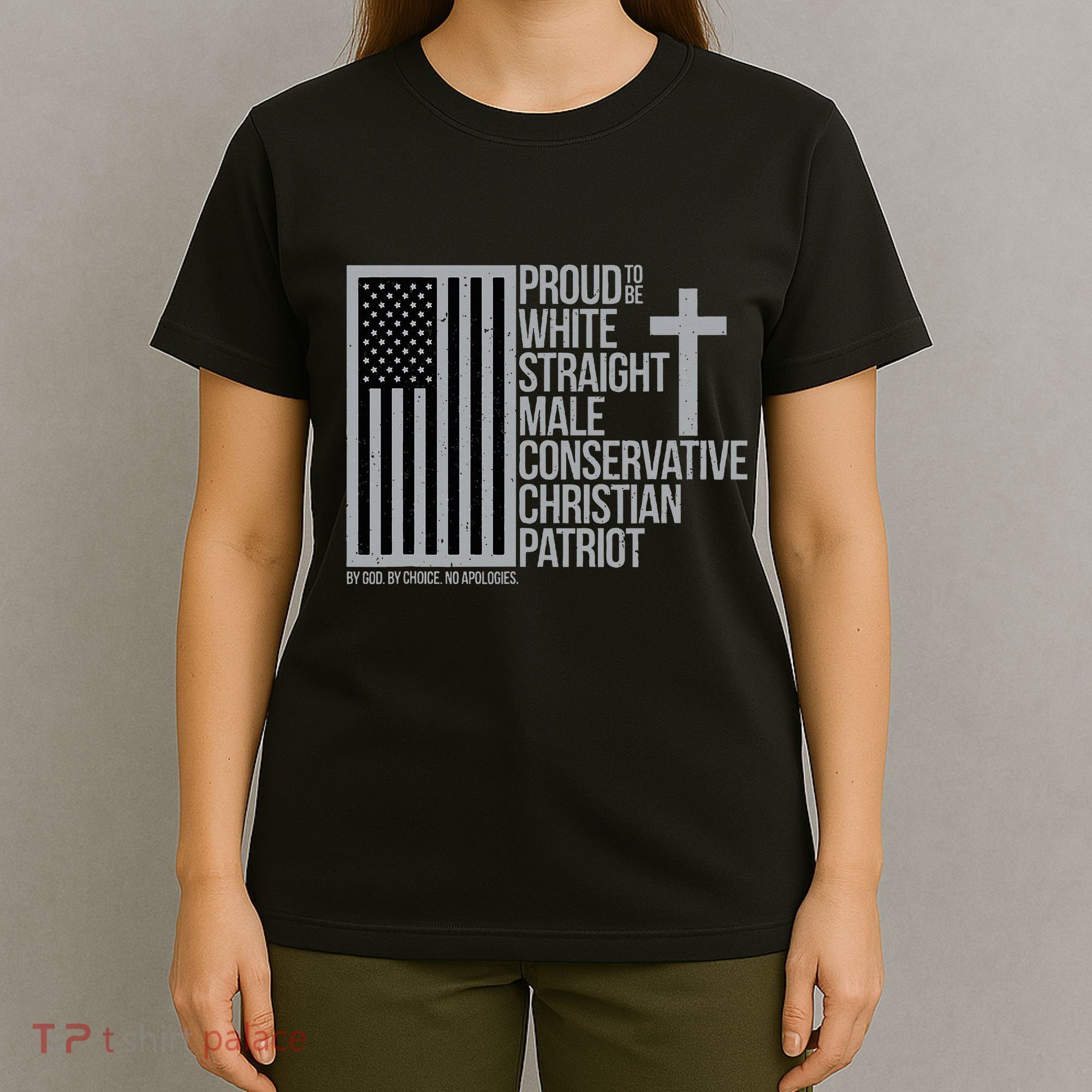 Proud Christian American Man T-Shirt