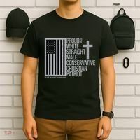 Proud Christian American Man T-Shirt thumb 6