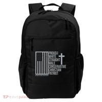 Proud Christian American Man Backpack thumb 0