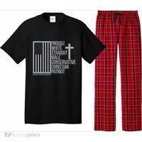 Proud Christian American Man Pajama Set thumb 0